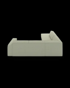 Espada hjørnesofa med pufafslutning venstre