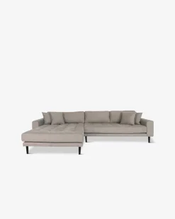 Fabio sofa m/chaiselong, stone