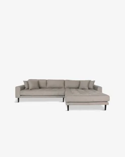 Fabio sofa m/chaiselong, stone