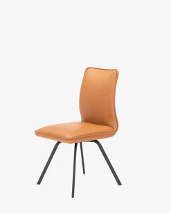 Fiore spisebordsstol, cognac læder