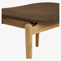 Frame fodskammel, natur/brun