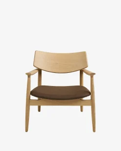 Frame loungestol, natur/brun