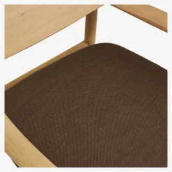 Frame loungestol, natur/brun