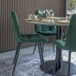 Frigg spisebordsstol, mørkegrøn