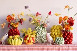 Frugt parade vase lav