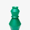Gina vase grøn glas