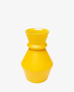 Gina vase gul glas