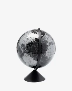 Globus, sort/grå