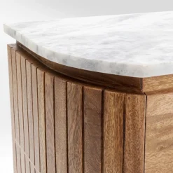 Grace sengebord, hvid marmor top