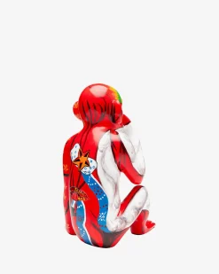 Graffiti monkey red