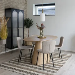 Halden spisebordsstol, beige