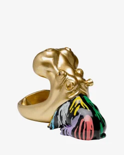 Hungry hippo, graffiti