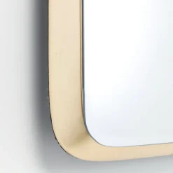 Jetset spejl, guld ramme