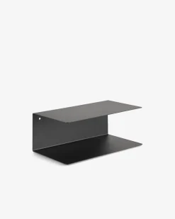 Joliet væghylde sort metal