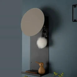 Joy entréspejl m. hylde, sort