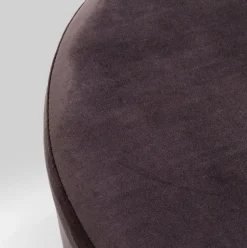 Kirsebær puf, mørkegrå