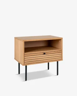 Kyoto sengebord, lys eg