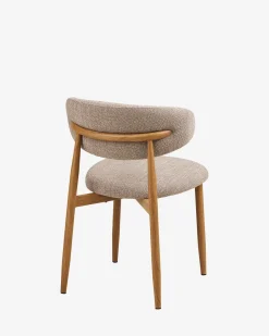 Linea spisebordsstol, sand/eg