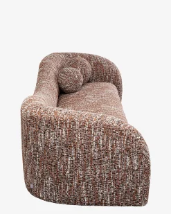 Livia 3 personers sofa, brun