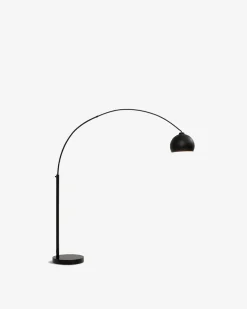 Lounge gulvlampe, sort