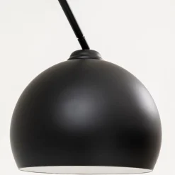 Lounge gulvlampe, sort