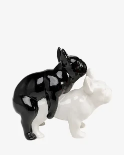 Love dogs figur, sort/hvid