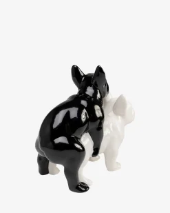 Love dogs figur, sort/hvid