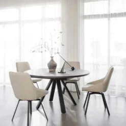 Maddock spisebord, smoked eg