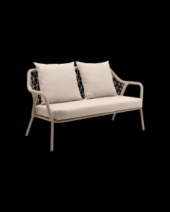 Milos 2 pers. sofa, taupe