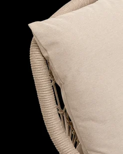 Milos lounge stol, taupe