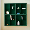 Mistral reol/ bogkasser, grøn