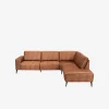Modu hjørnesofa m/open end, cognac