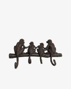 Monkey family knagerække