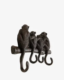 Monkey family knagerække