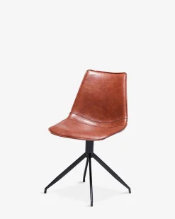 Nava spisebordsstol, cognac