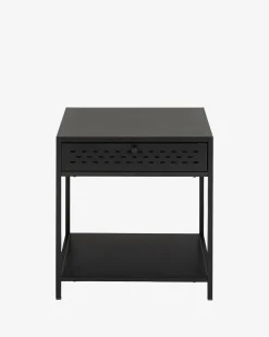 Newcastle sengebord, sort