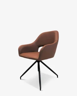 Nola spisebordsstol, cognac