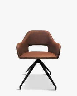 Nola spisebordsstol, cognac