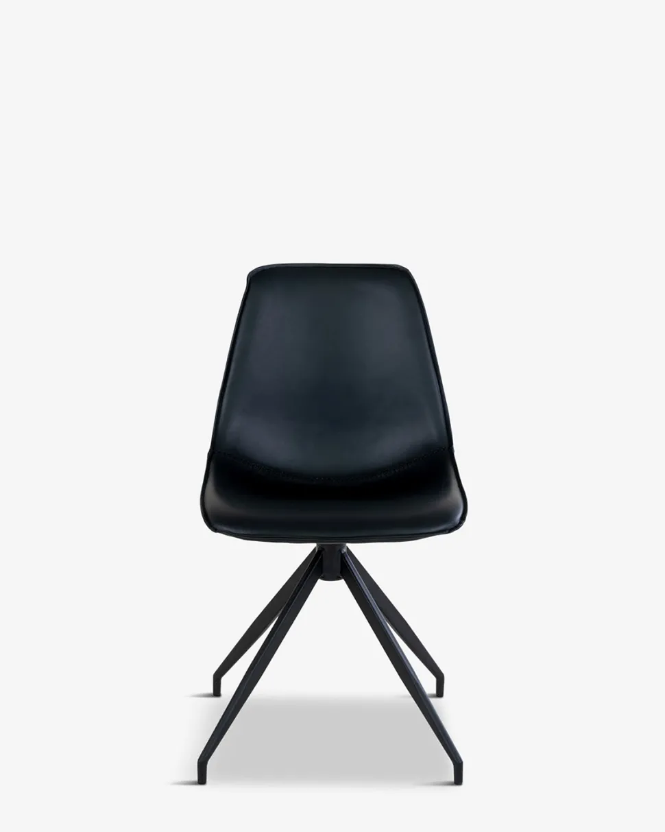 Noor spisebordsstol, sort