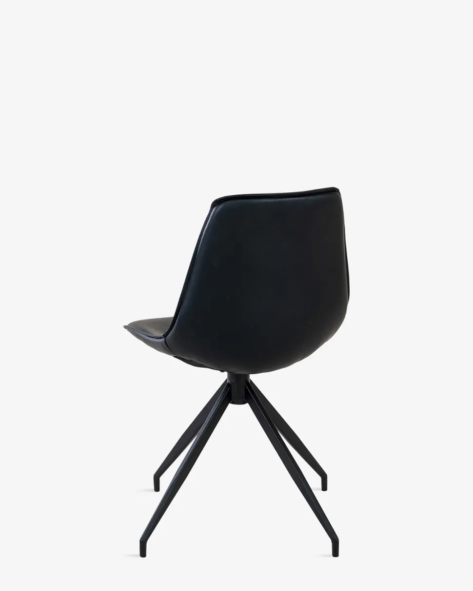 Noor spisebordsstol, sort