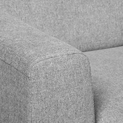 Nova hjørnesofa m/open end, lys grå