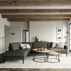 Nova modular hjørnesofa, grøn