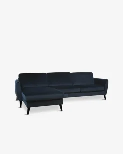 Nova modular sofa m/chaiselong, blå