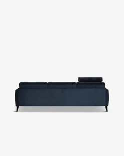 Nova modular sofa m/chaiselong, blå
