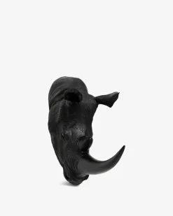 Næsehorn trofæ, antik sort