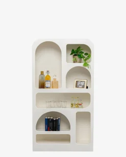 Paco reol høj, hvid