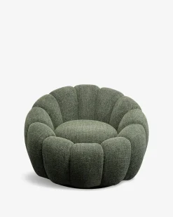 Peppo lænestol, grøn