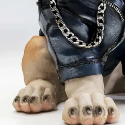 Punk bulldog sparegris