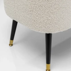 Rico bænk m. opbevaring, creme