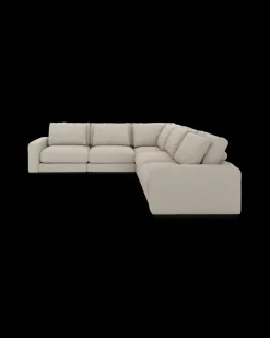 Rio hjørnesofa 5 pers.sofa med bredde arm